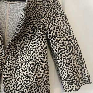 H&M Cheetah Print Kimono Jacket Size 2